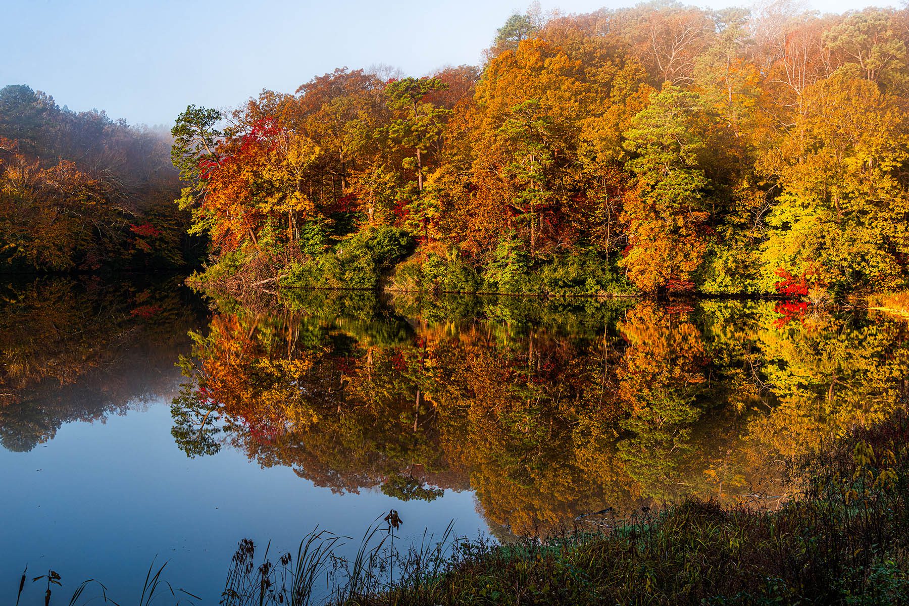 fall at lake anna virginia